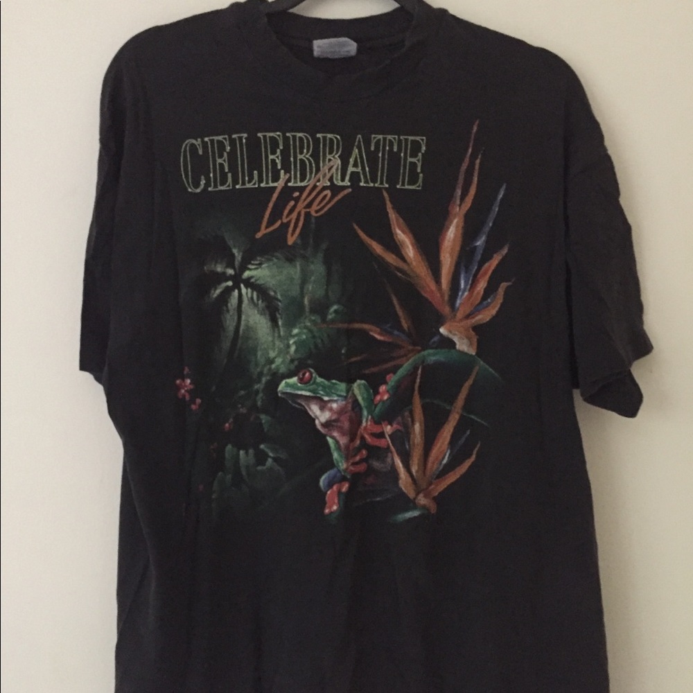 Vintage “Celebrate Life” t-shirt, XL